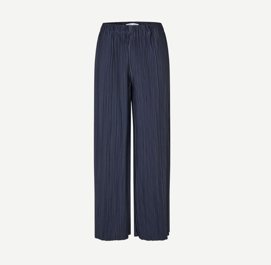 SAMSOE UMA TROUSERS BLAUW