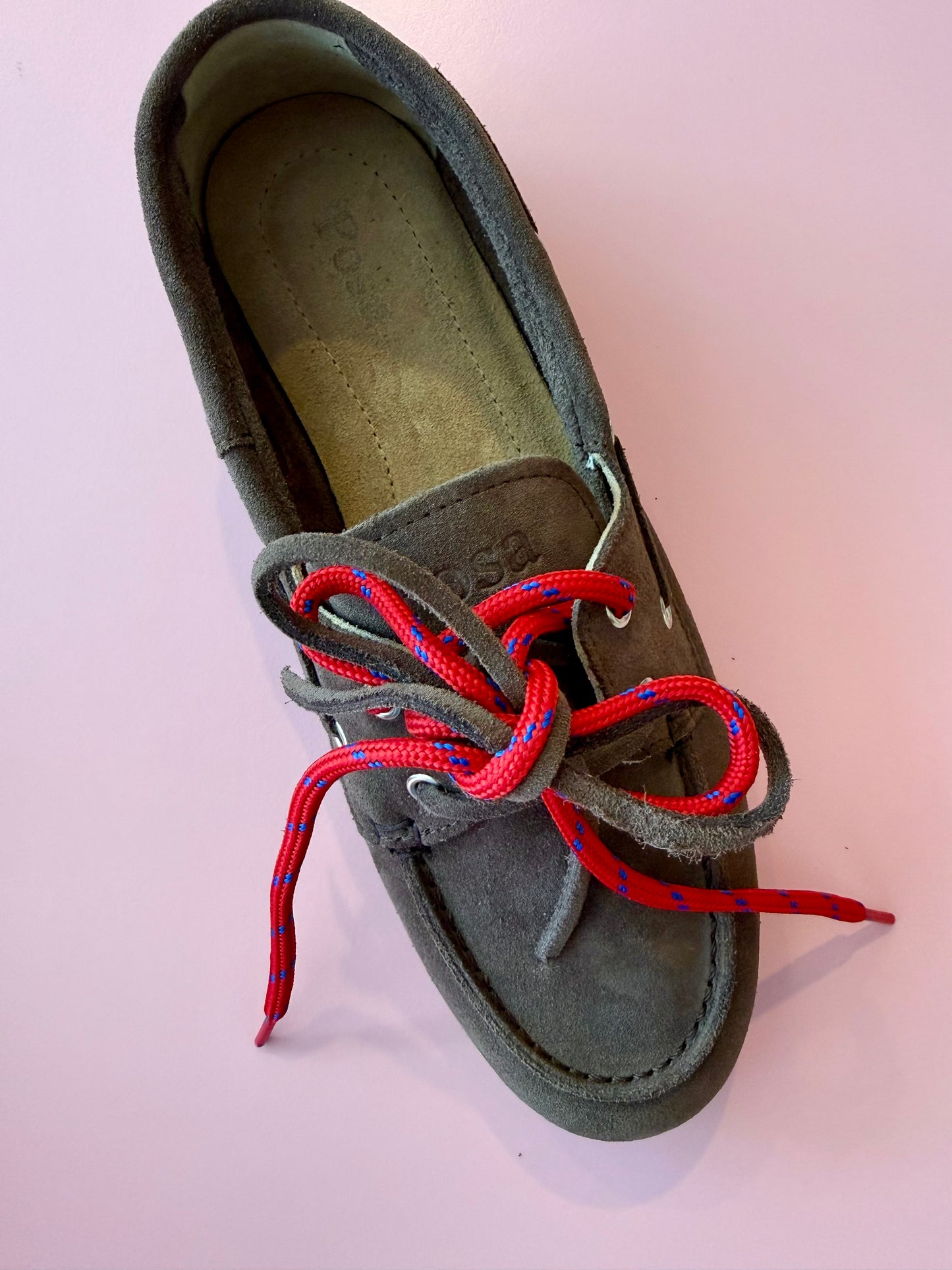 POSA BOAT LOAFER SUEDE COCOA BROWN - S. LABELS