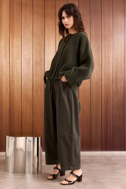 STUDIO CLIQUE GITTA HEAVY TWILL VINTAGE BROWN