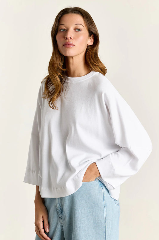 STUDIO CLIQUE MADELINE TEE WHITE