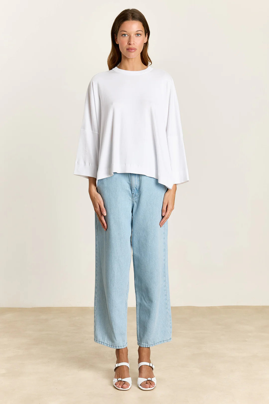 STUDIO CLIQUE MADELINE TEE WHITE
