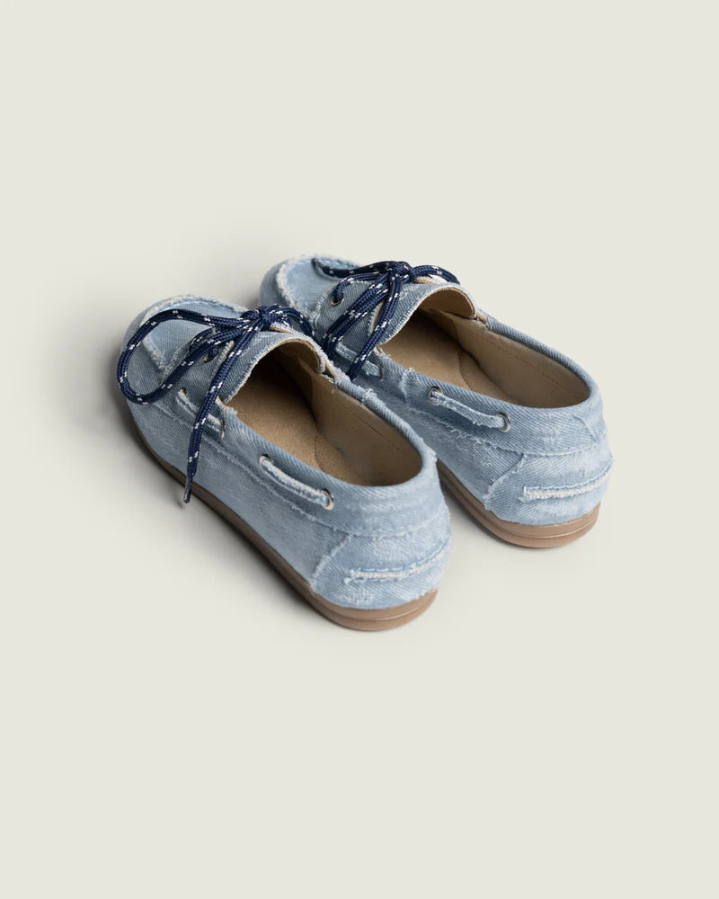 POSA BOAT LOAFER LIGHT DENIM - S. LABELS