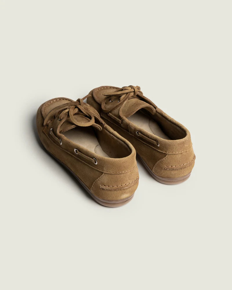 POSA BOAT LOAFER SUEDE CAMEL - S. LABELS