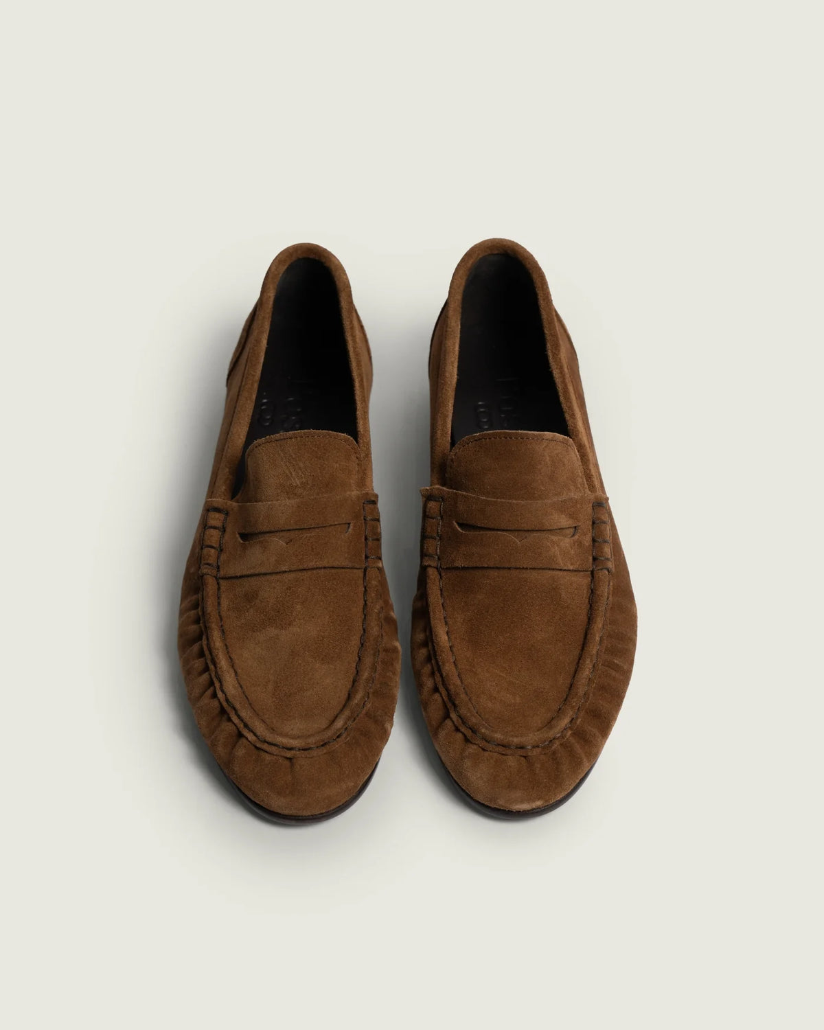 POSA PENNY LOAFER WRINKLE COGNAC