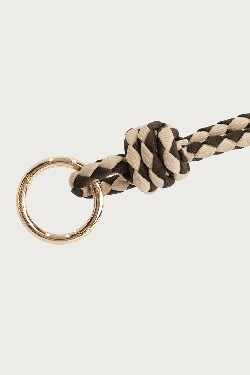 MARREA KEY RING ESPRESSO YOURSELF x NO TAN LINES