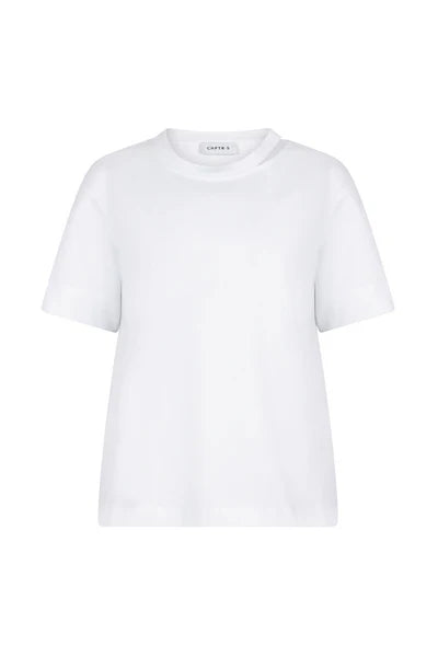 CHPTR-S SLEEK T-SHIRT WHITE