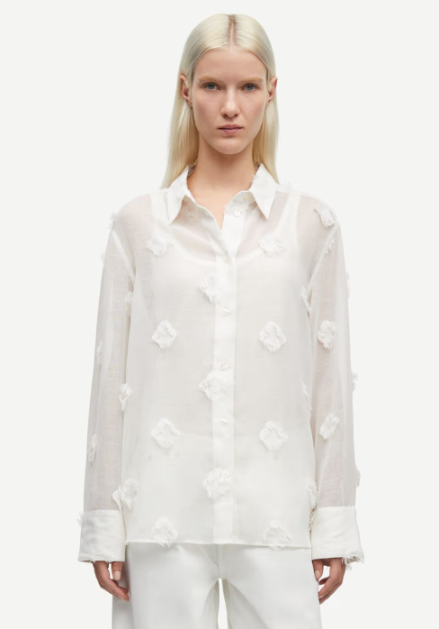 SAMSOE SANOT BLOUSE WIT