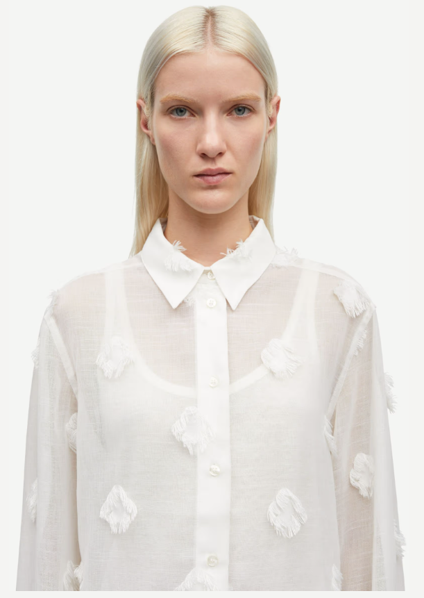 SAMSOE SANOT BLOUSE WIT