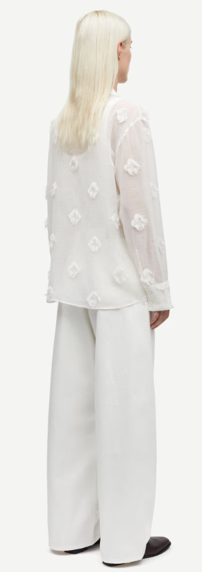 SAMSOE SANOT BLOUSE WIT
