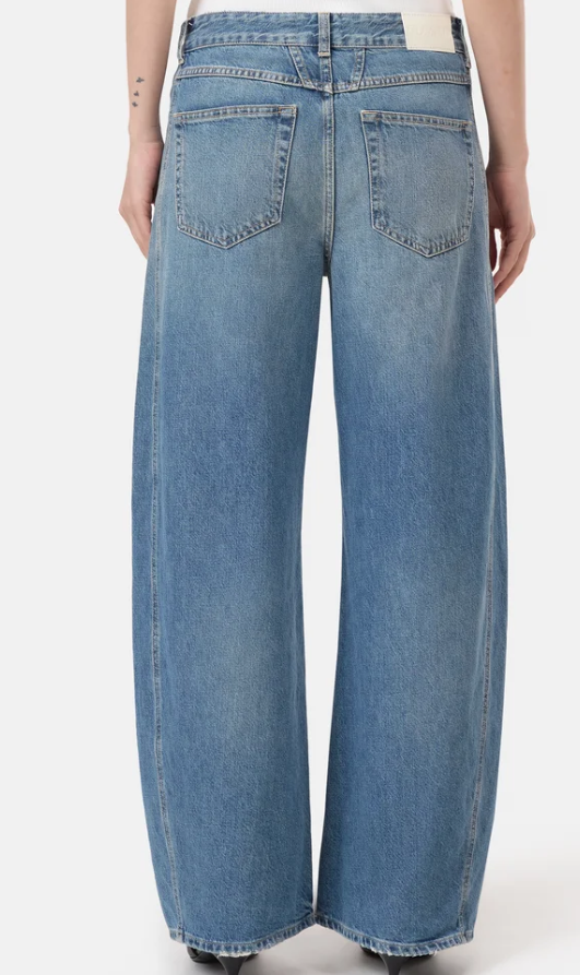 CLOSED TORI-X BARREL JEANS MID BLUE - S. LABELS