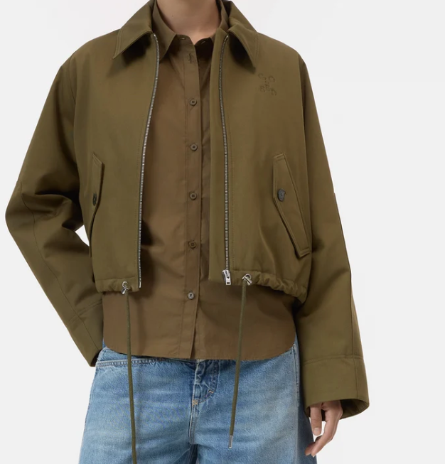 CLOSED BLOUSON JACK DEEP OLIVE - S. LABELS