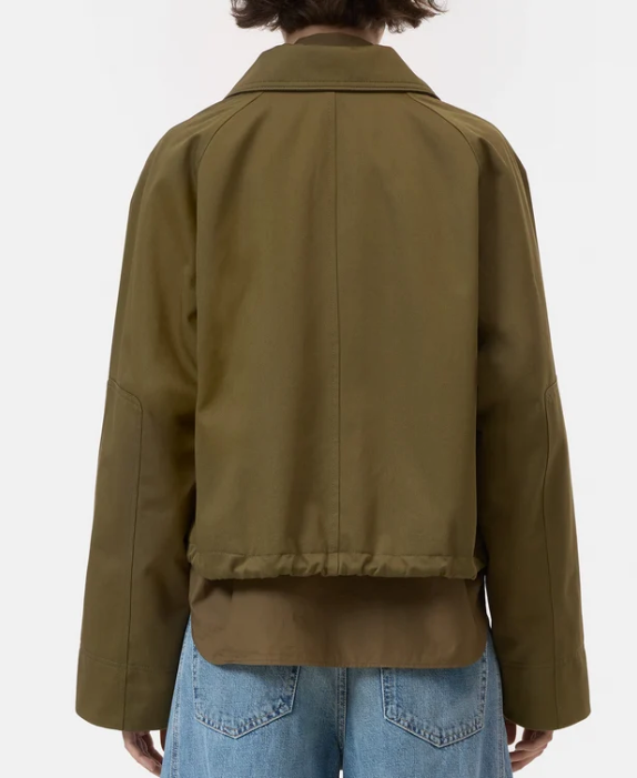 CLOSED BLOUSON JACK DEEP OLIVE - S. LABELS