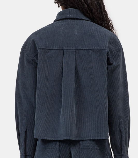 CLOSED CORUROY SHIRT BLAUW
