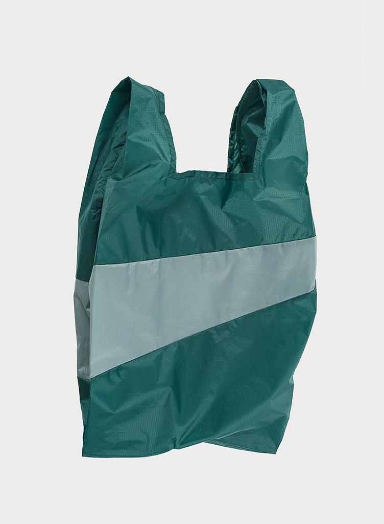 SUSAN BIJL SHOPPING BAG LARGE PINE&GREY