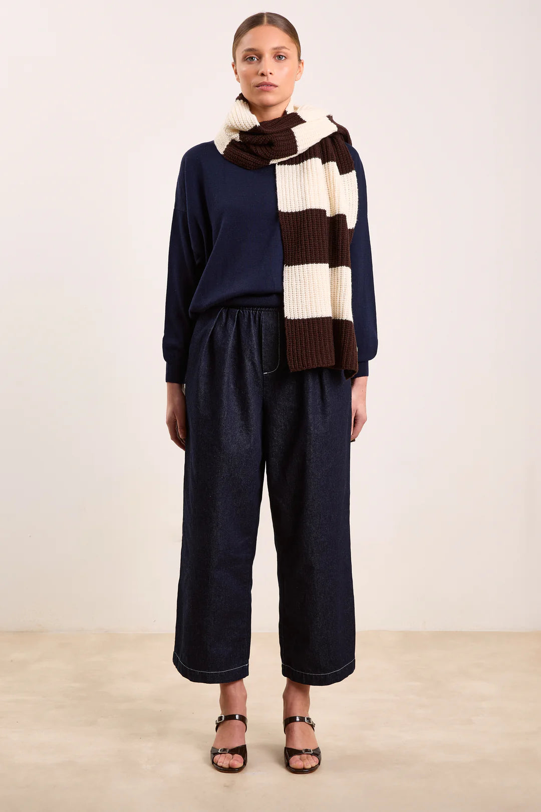 STUDIO CLIQUE PIA SJAAL BRUIN/WIT