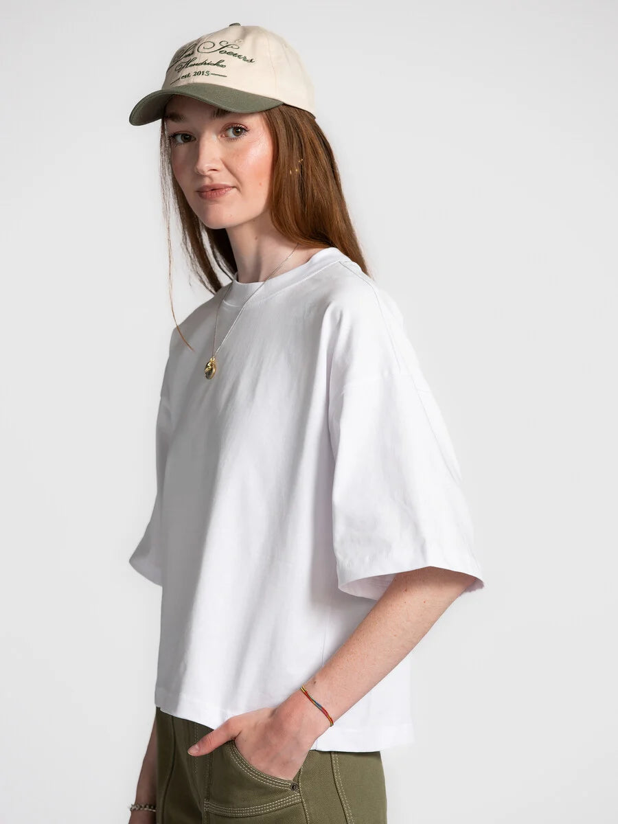 LES SOEURS BOXY TEE TIARA WHITE - S. LABELS