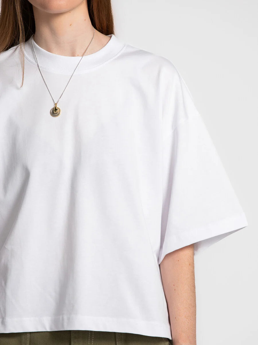 LES SOEURS BOXY TEE TIARA WHITE - S. LABELS