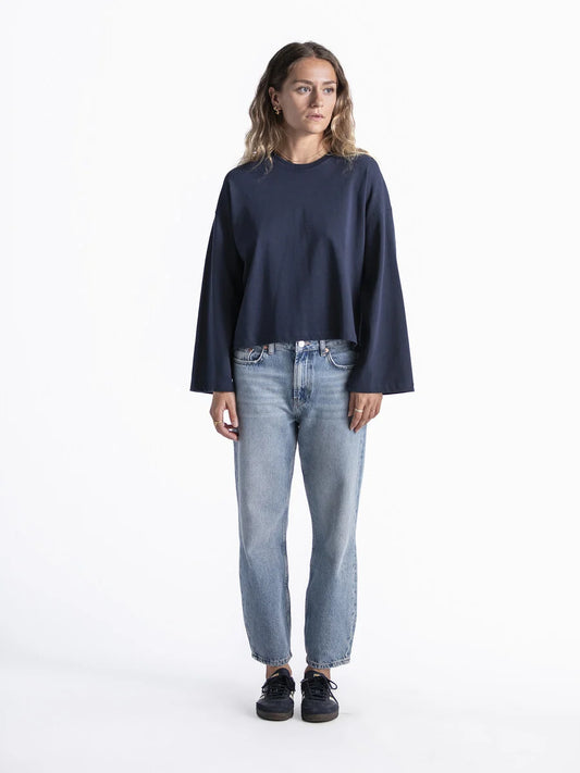 LES SOEURS LANGE MOUW TEE ALINE NAVY