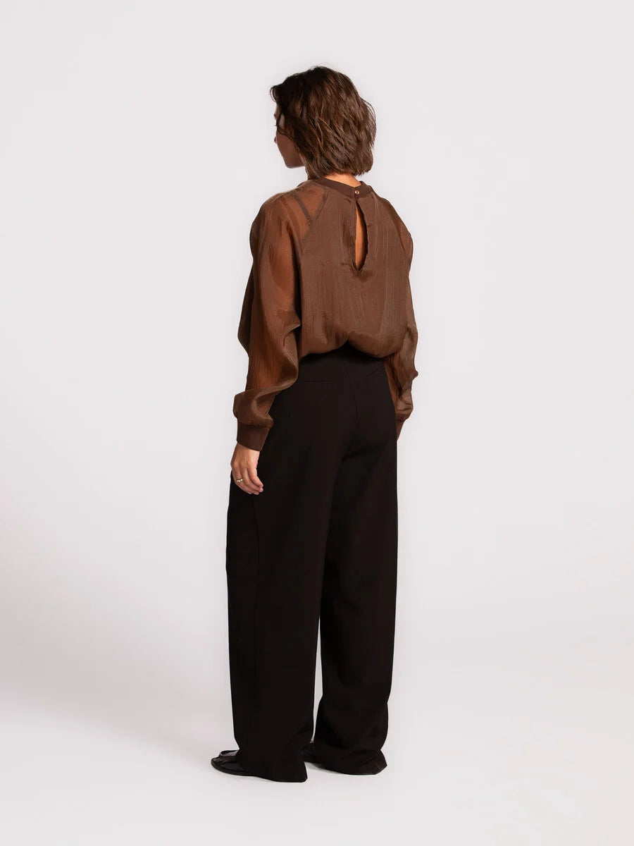 LES SOEURS MAAIKE BLOUSE BRUIN