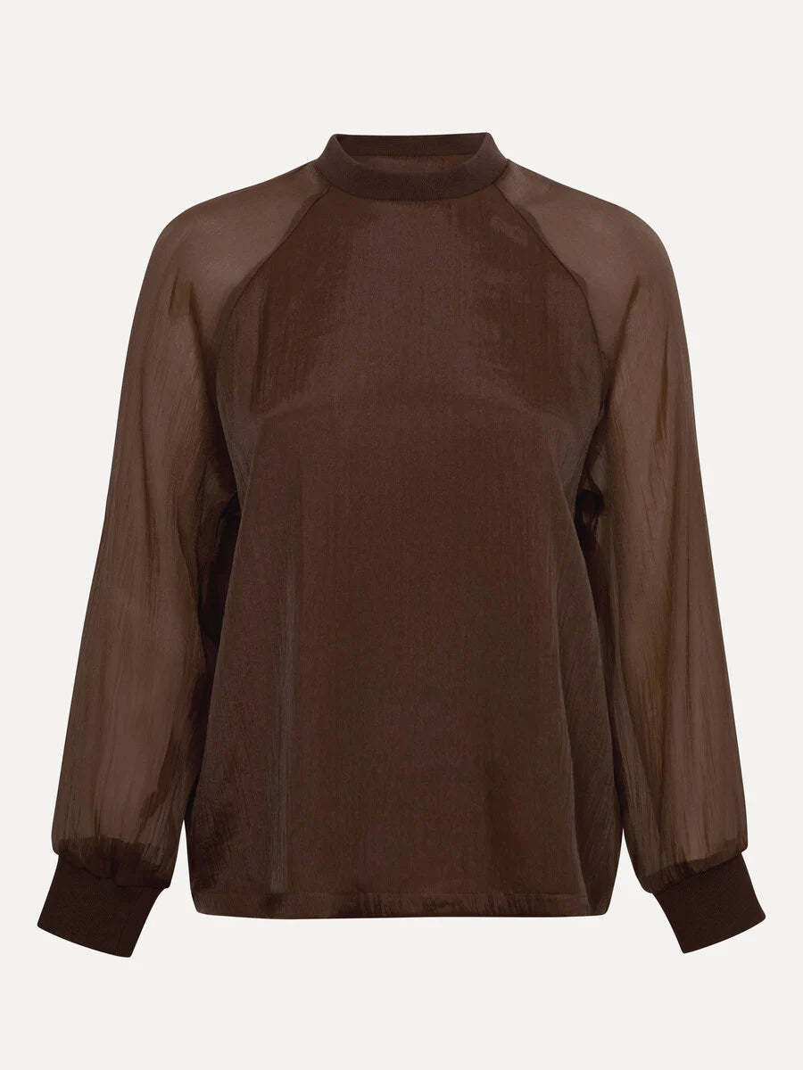 LES SOEURS MAAIKE BLOUSE BRUIN