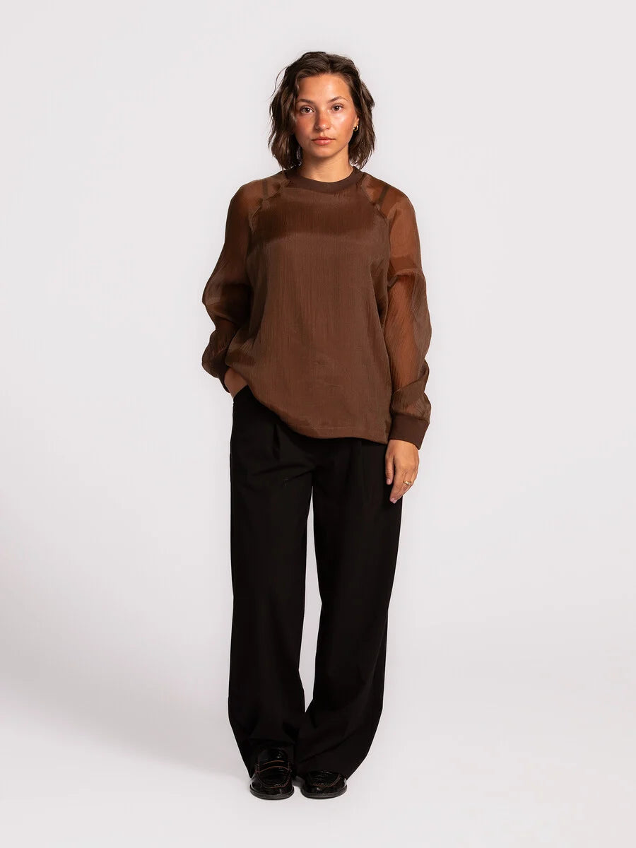 LES SOEURS MAAIKE BLOUSE BRUIN