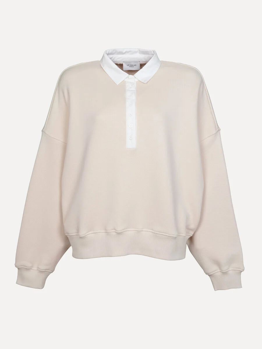 LES SOEURS POLO SWEATER RENS - S. LABELS