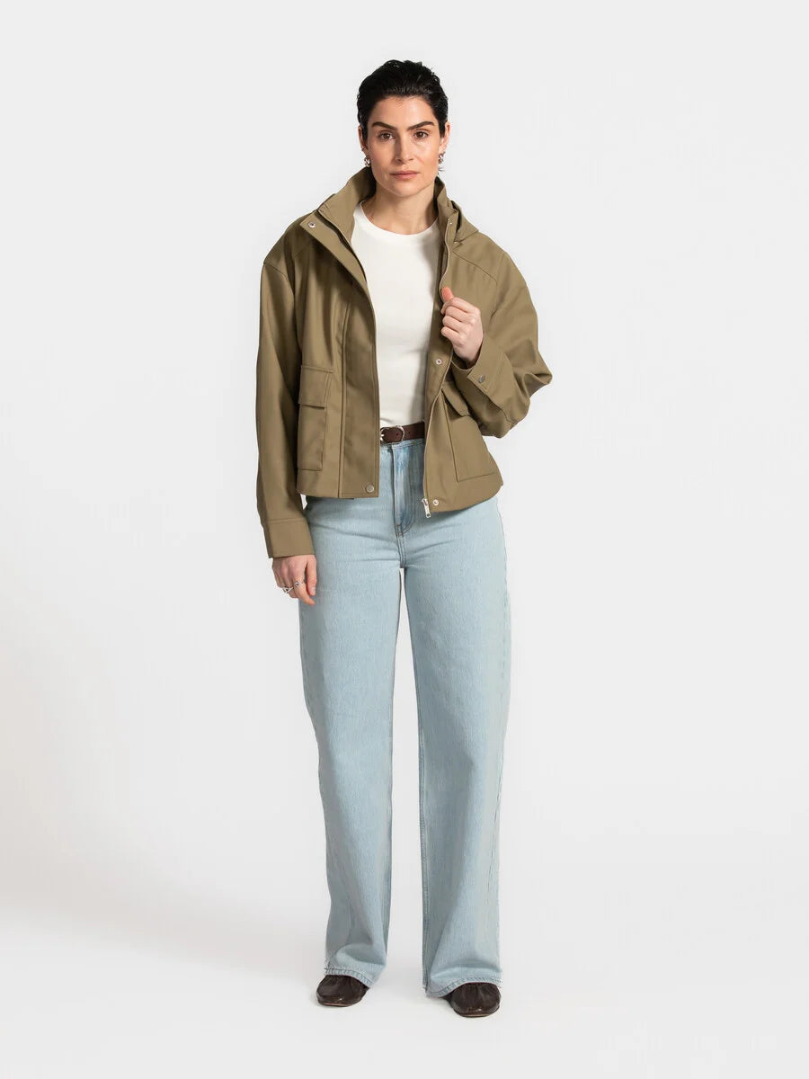 LES SOEURS RAINCOAT GREY - S. LABELS