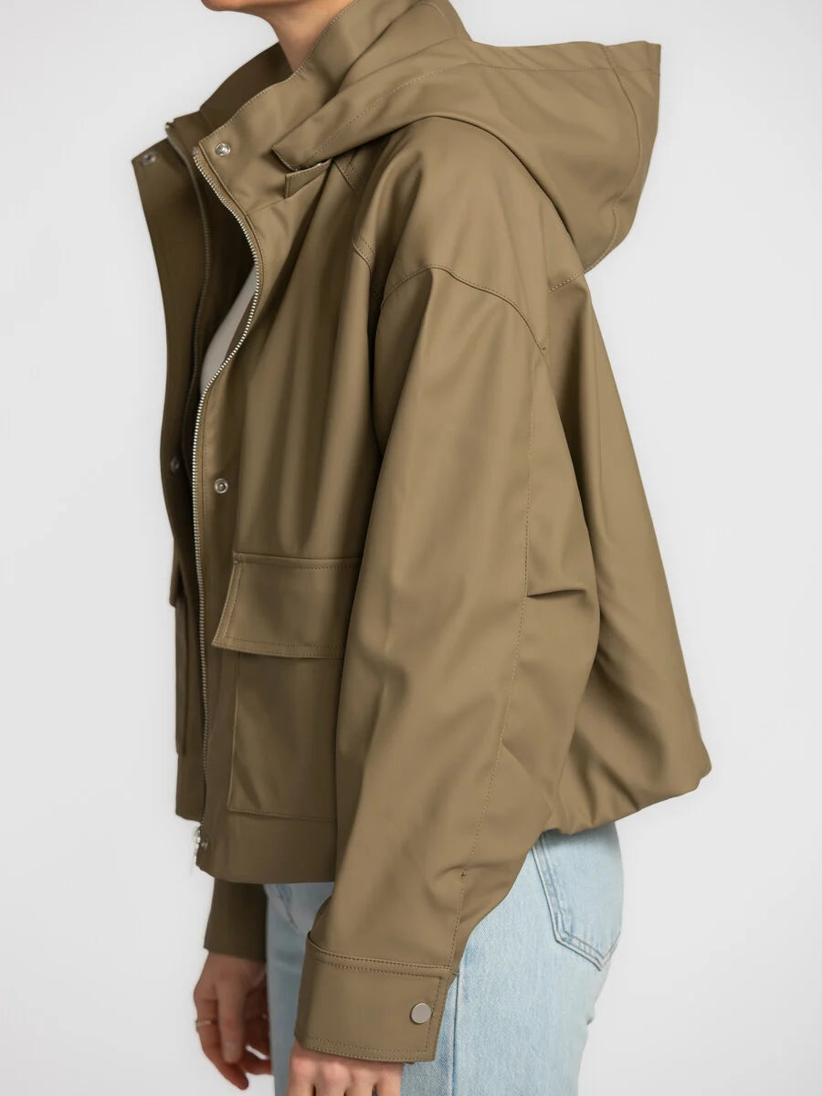 LES SOEURS RAINCOAT GREY - S. LABELS