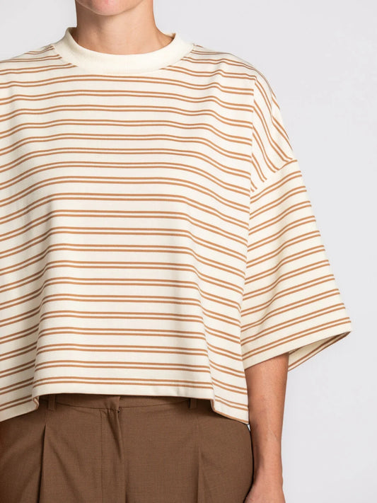 LES SOEURS SHORTSLEEVE SWEATER CARY