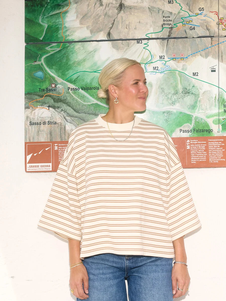 LES SOEURS SHORTSLEEVE SWEATER CARY