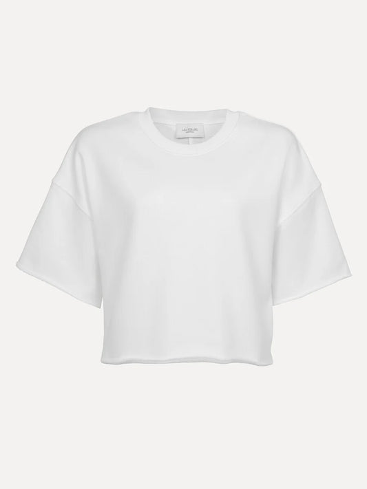 LES SOEURS LUCIA SWEAT TEE WIT - S. LABELS