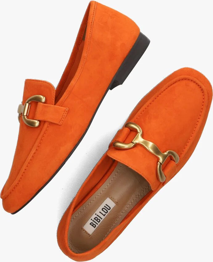 BIBI LOU LOAFERS ORANJE - S. LABELS