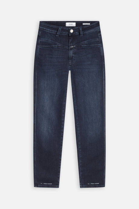 CLOSED PEDAL PUSHER SUPER STRETCH DEEP BLUE DENIM - S. LABELS